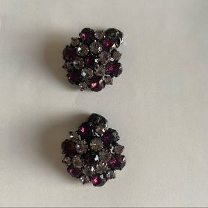 Rhinestone Cuff Links